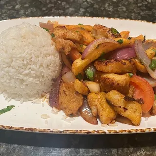 Saltado de Pescado