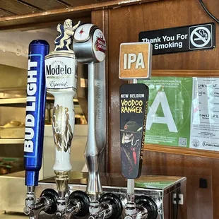 Beer on tap