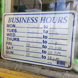 Business  hours