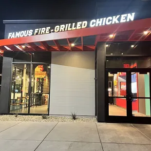 the exterior of a restaurant