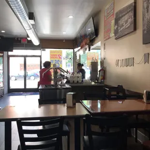 sushi and sashimi, interior