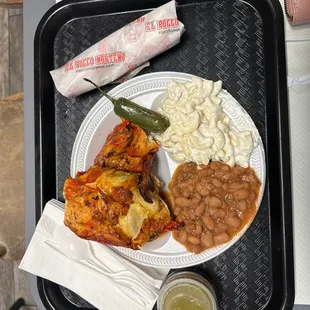 2 pc Chicken w 2 sides