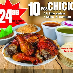 10 Pcs Legs and Thighs Special