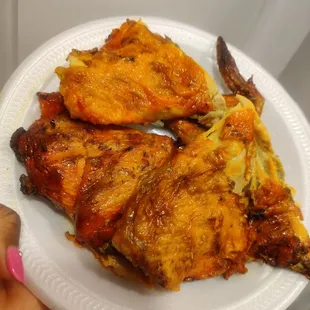 Thighs and wings only and I'm full