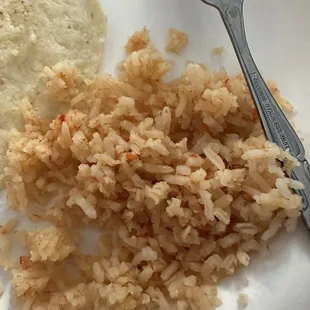 Nasty rice - you can tell by the color.