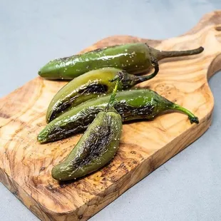 Chiles Toreados, Grilled Jalapenos