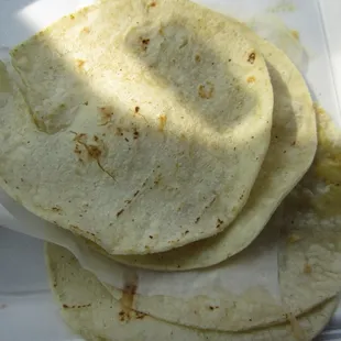 Ummm....I asked for flour tortillas...