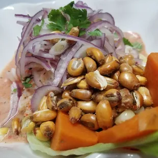 a plate of food