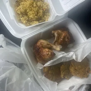 1/2 Charcoal Broiled Chicken