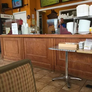 Order first before you get seated