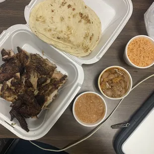 Lunch catered in through work!