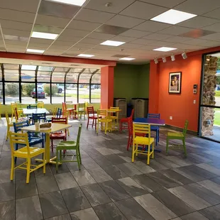 Inside dining area angle 2