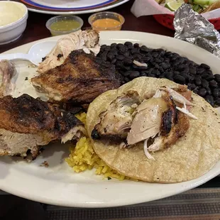 1/2 fire grilled Pollo