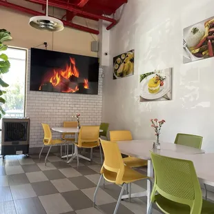 interior, crepes