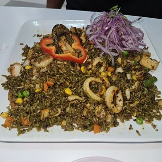 Arroz con mariscos