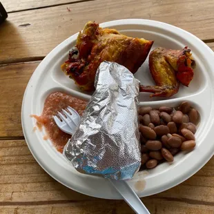 2-piece chicken plate.