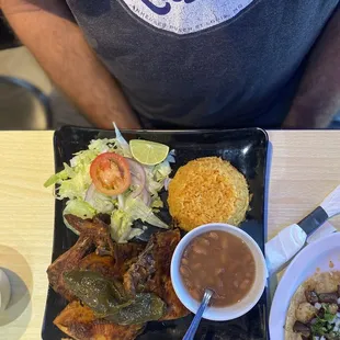 1/2 rotisserie chicken