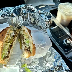 A little snack on the way to the lake