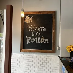 a chalkboard with a welcome to bolin written on it