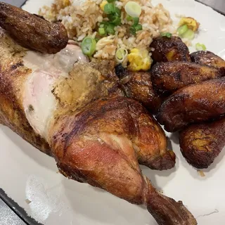 1 Whole Chicken with 2 Large Sides