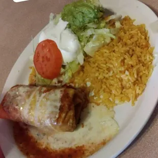 Special chimi lunch