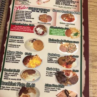 ramen and noodles, menu