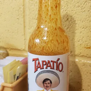 Tapatío on every table.
