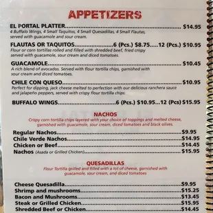 Menu, Page 12 of 12  -  9/11/2024