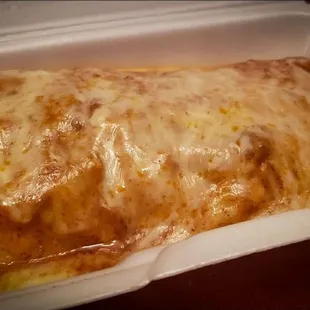 Wet burrito. Get the sauce on the side instead.