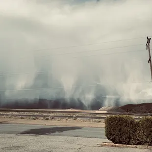 Beautiful view from the restaurant