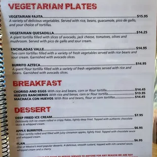 Menu, Page 9 of 12  -  9/11/2024