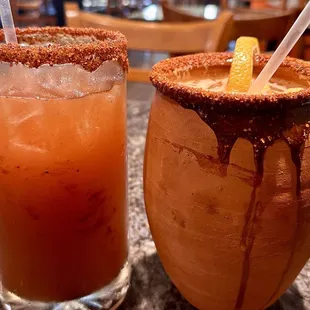 Michelada and Cantarito