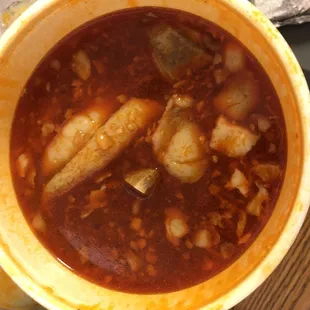 Birria soup almost like menudo
