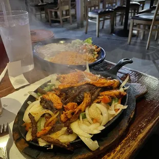 Chicken fajitas