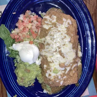 Chile verde chimichanga