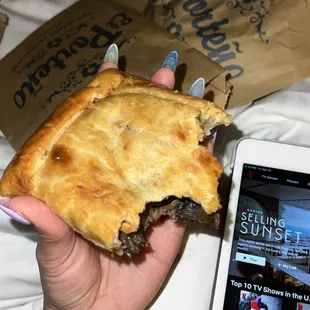 Mushroom Empanada