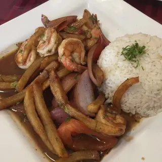 Saltado de Camaron