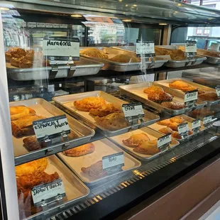 Display case/ empanadas