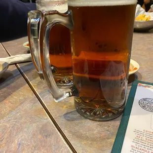 Ice cold Amber to start