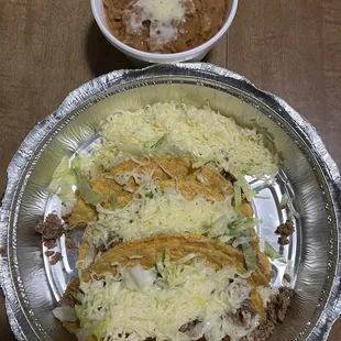 Beef tacos