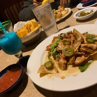 food, nachos