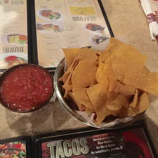 October 5, 2016; Chips &amp; Salsa from El Porton - Poplar Plaza, Memphis TN