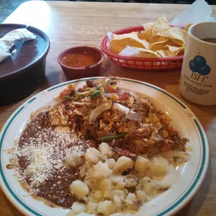 Jeuvos Machaca...OMG sooo good, so authentic Mexican cooking!