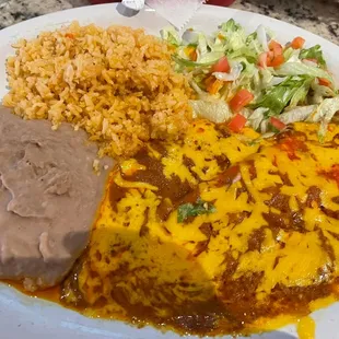 Extra Cheesy Enchiladas