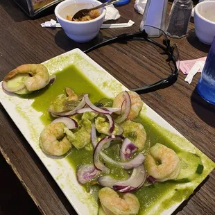 Cucumbers &amp; Shrimp