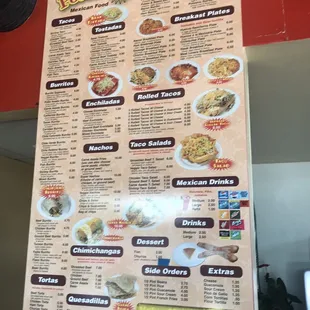 ramen and noodles, menu