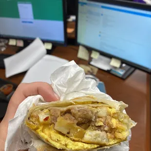 Breakfast Burritos