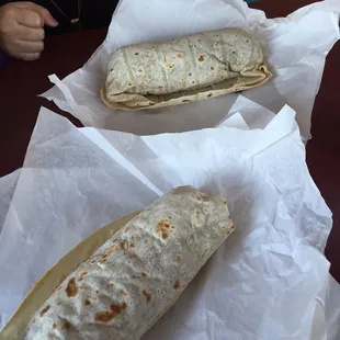 Carne Asada burritos!