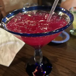 Dragon fruit margarita