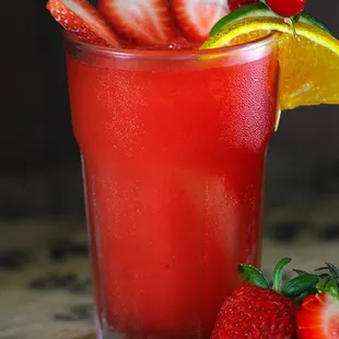 Daiquiry Strawberry | El Potrillo Mexican Restaurant